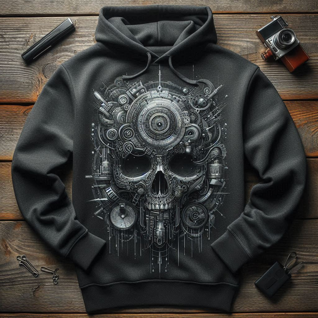 Custom Printed Hoodies: Design Your Own (Unisex) Black